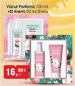 Shela Vücut Parfümü 100 ml + El Kremi 50 ml image