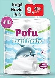 Pofu Kağıt Havlu 4'lü image