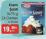 Dr. Oetker Krem Şanti 3x75 Sade image