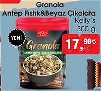 Kelly's 300 g Granola Antep Fıstık&Beyaz Çikolata image