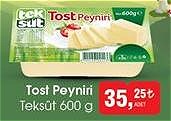 Teksüt Tost Peyniri 600 g image