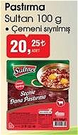 Sultan Çemeni Sıyrılmış Pastırma 100 g image