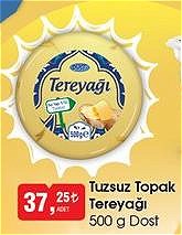 Dost Tuzsuz Topak Tereyağı 500 g image