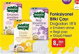 Doğadan Fonksiyonel Bitki Çayı 18'li Çeşitleri image