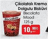 Biscolata Mood Çikolatalı Krema Dolgulu Bisküvi 125 g image