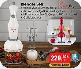 Chef's Pro Blender Seti 220-240 V image