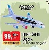 Piccolo Mondi Işıklı Sesli Uçak image