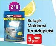 Bind Activit Bulaşık Makinesi Temizleyicisi 2'li image