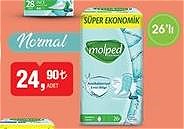 Molped Antibakteriyel Normal 26'lı image