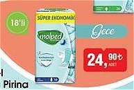 Molped Antibakteriyel Gece 18'li image