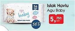 Agu Baby Islak Havlu 56'lı image