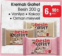 Besin Kremalı Gofret 200 g Çeşitleri image