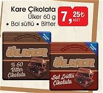 Ülker Kare Çikolata 60 g Çeşitleri image
