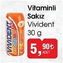 Vivident Vitaminli Sakız 30 g image