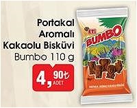 Bumbo Portakal Aromalı Kakaolu Bisküvi 110 g image