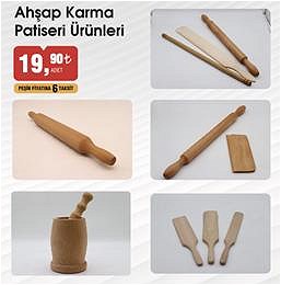 Ahşap Karma Patiseri Ürünleri image