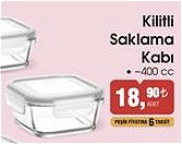 Lav Kilitli Saklama Kabı 400 cc image