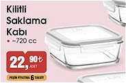 Lav Kilitli Saklama Kabı 720 cc image