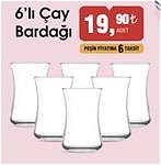 Lav 6'lı Çay Bardağı image