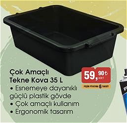 Çok Amaçlı Tekne Kova 35 L image