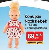 Konuşan Nazlı Bebek 34 cm image