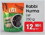 List Rabbi Hurma 250 g image