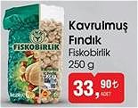 Fiskobirlik Kavrulmuş Fındık 250 g image