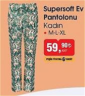 Supersoft Ev Pantolonu Kadın image