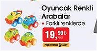 Oyuncak Renkli Arabalar image