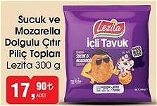 Lezita 300 g Sucuk ve Mozzarella Dolgulu Çıtır Piliç Topları image