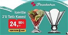 Paşabahçe Iceville 2'li Tatlı Kasesi image