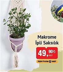 Makrome İpli Saksılık image