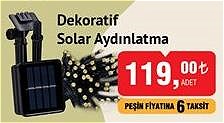 Dekoratif Solar Aydınlatma image