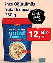 Performans İnce Öğütülmüş Yulaf Ezmesi 350 g image