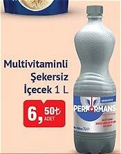 Performans Multivitaminli Şekersiz İçecek 1 L image