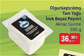 Aknaz Gurme Olgunlaştırılmış Tam Yağlı İnek Beyaz Peyniri 500 g image