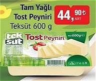 Teksüt Tam Yağlı Tost Peyniri 600 g image