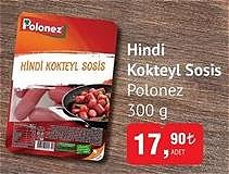 Polonez Hindi Kokteyl Sosis 300 g image