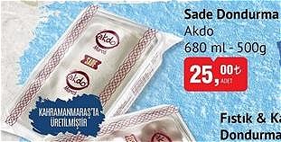 Akdo Sade Dondurma 680 ml - 500g image