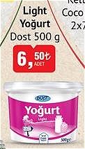 Bim Dost Light Yoğurt 500 g