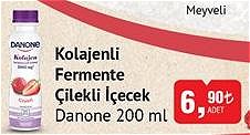 Danone Kolajenli Fermente Çilekli İçecek 200 ml image