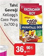 Kellogg's Coco Pops Tahıl Gevreği 2x700 g image