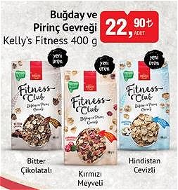 Kelly's Fitness Buğday ve Pirinç Gevreği 400 g image