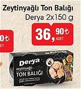 Derya Zeytinyağlı Ton Balığı 2x150 g image