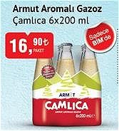 Çamlıca Armut Aromalı Gazoz 6x200 ml image