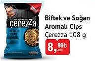 Çerezza Biftek ve Soğan Aromalı Cips 108 g image