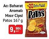 Patos Acı Baharat Aromalı Mısır Cipsi 167 g image