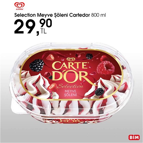 Algida Selection Meyve Şöleni Cartedor 800 ml image