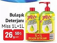 Miss Bulaşık Deterjanı 1L+1L image