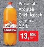 Çamlıca Portakal Aromalı Gazlı İçecek 2,5 L image